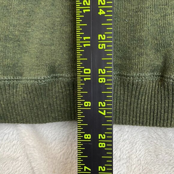 Buckhorn River Men's Sweater XXL 1/4 Zip Pullover Knit Cozy Casual Green - Picture 3 of 9